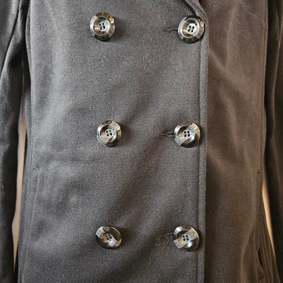 41 Hawthorn Black Button Front Blazer Size S Professional Career Office - Picture 3 of 14